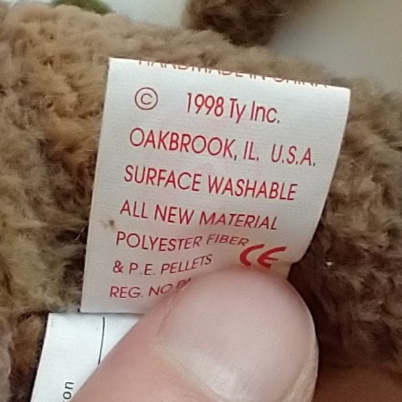 Ty Beanie Baby Scorch The Dragon Retired 1998 - Picture 9 of 9